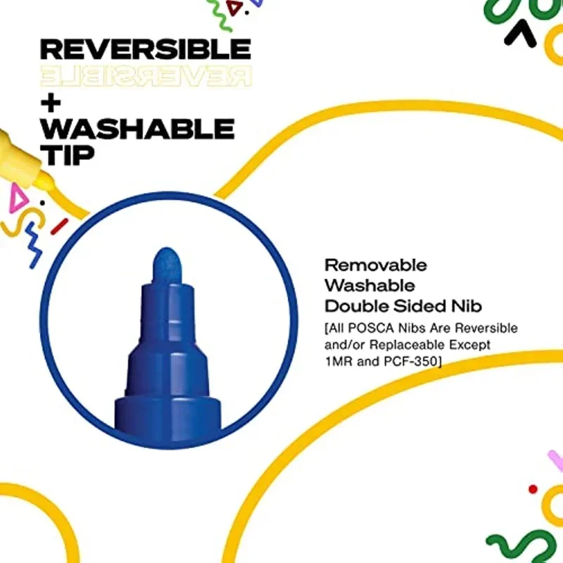 Uni Posca アートマーカーセット 7/8/12/16 - Correction Pen Fine のレビューと価格